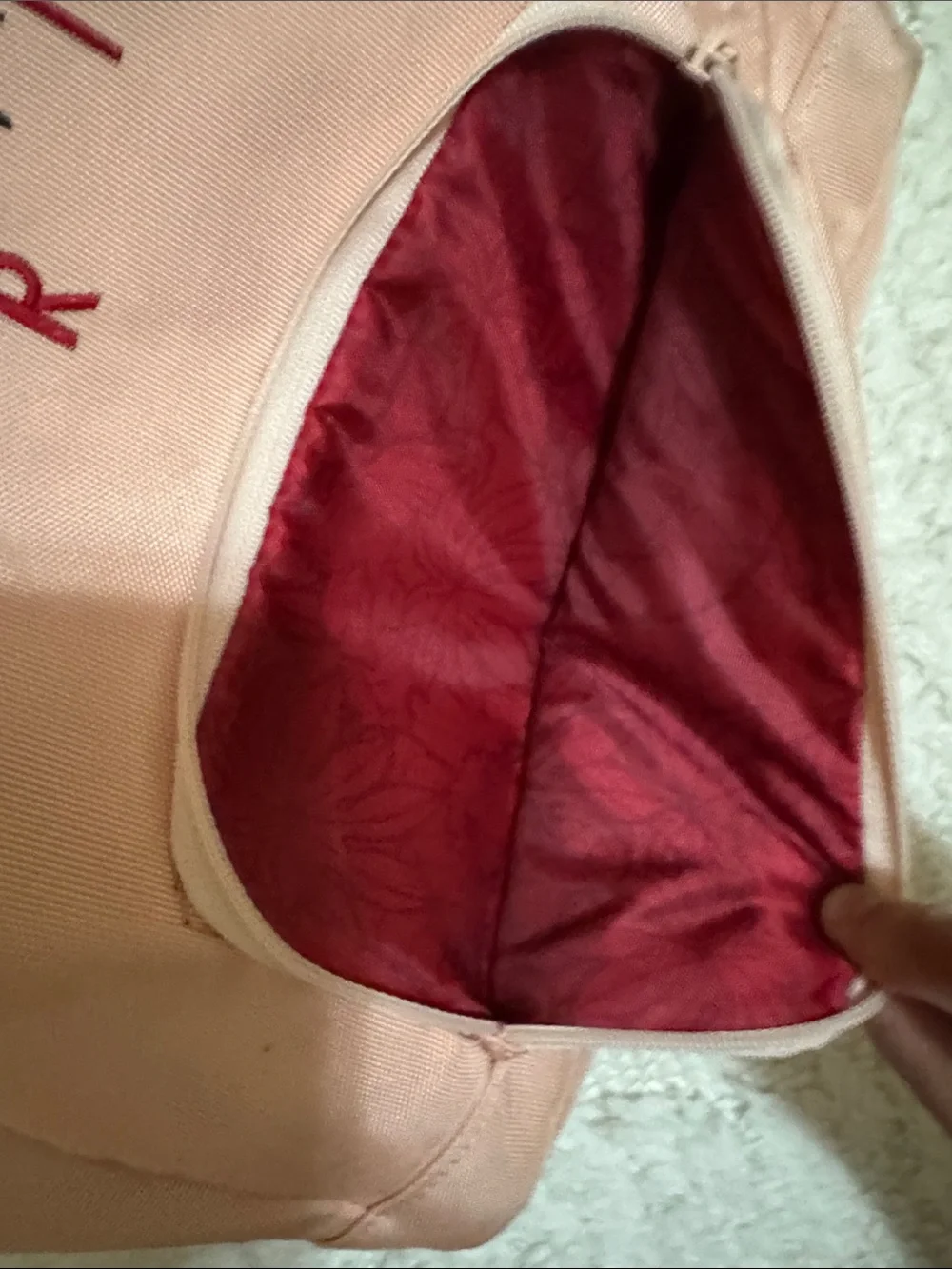 Kenzo Pink Tiger Embroidered Backpack